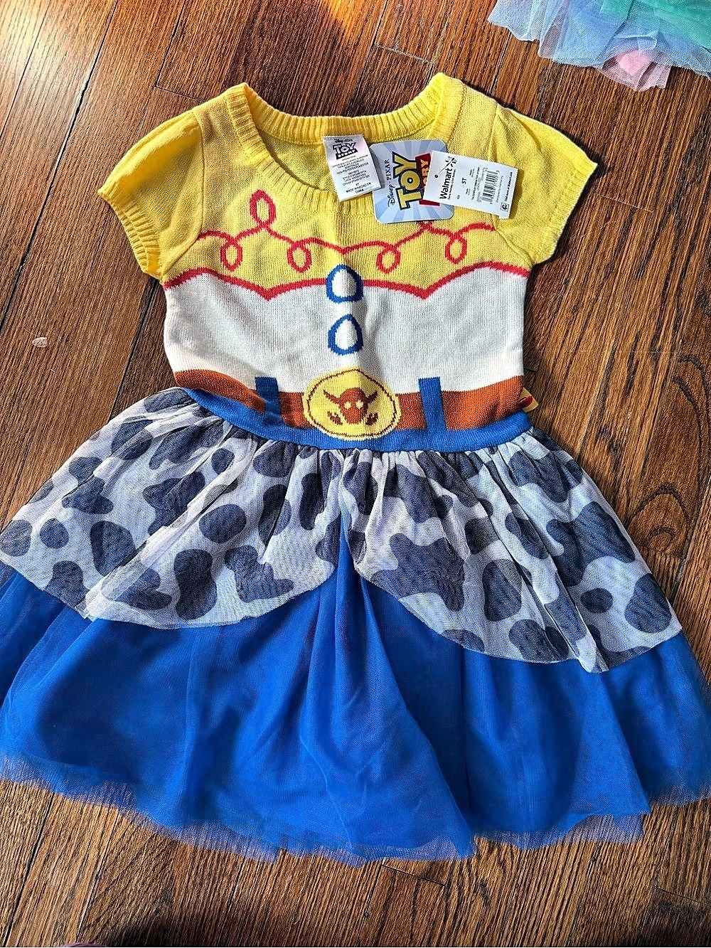 Girls Toy Story Jessie Cosplay Dress. NWT